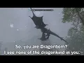 What Did Alduin Said When You First Met Him