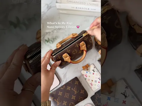 This TINY bag fits al of THAT?!ππ€―π©·#NanoSpeedy #asmrpacking #packwithme #wimb #whatsinmybag