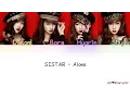 SISTAR - Alone Color Coded HAN