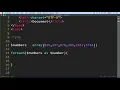 019 Foreach Loop in PHP
