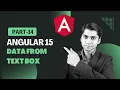 How to get data from text box Angular tutorial for beginners Learn angular from scratch