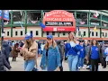 CHICAGO CUBS Home Opening Day 2025 - Train Ride Walking Tour Bars Raw Uncut 4k 60fps