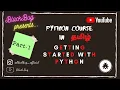 Python Tutorial in Tamil Part 1 Getting Started With Python Black Bug