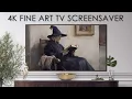 Halloween TV Art Screensaver Portrait of Witch TV Background Fall TV Art 4K Fine Art for TV