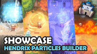 Hendrix Particles Builder Showcase RPG Maker MZ Plugin