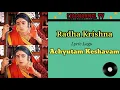 Lagu Radha Krishna ~ Achyutam Keshavam (Lirik) || Lagu Serial Radha Krishna