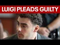 Luigi Mangione pleads guilty in killing of healthcare CEO Brian Thomson
