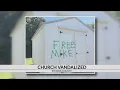 Church vandalized in Pickens County