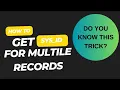 How to Get sys - id of Multiple Records in ServiceNow