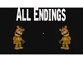 FNAF World All Endings - S