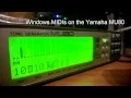 Lagu Windows MIDIs on the Yamaha MU80 (Clouds.mid, Onestop.mid)