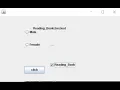 32 Check Box Radio Button with Event handling