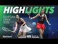 Download Lagu 🇪🇬 Aboelkheir v ElSherbini 🇪🇬 | CIB Egyptian Open 2025 | HOOGTEPUNTEN VAN DE KWARTFINALE