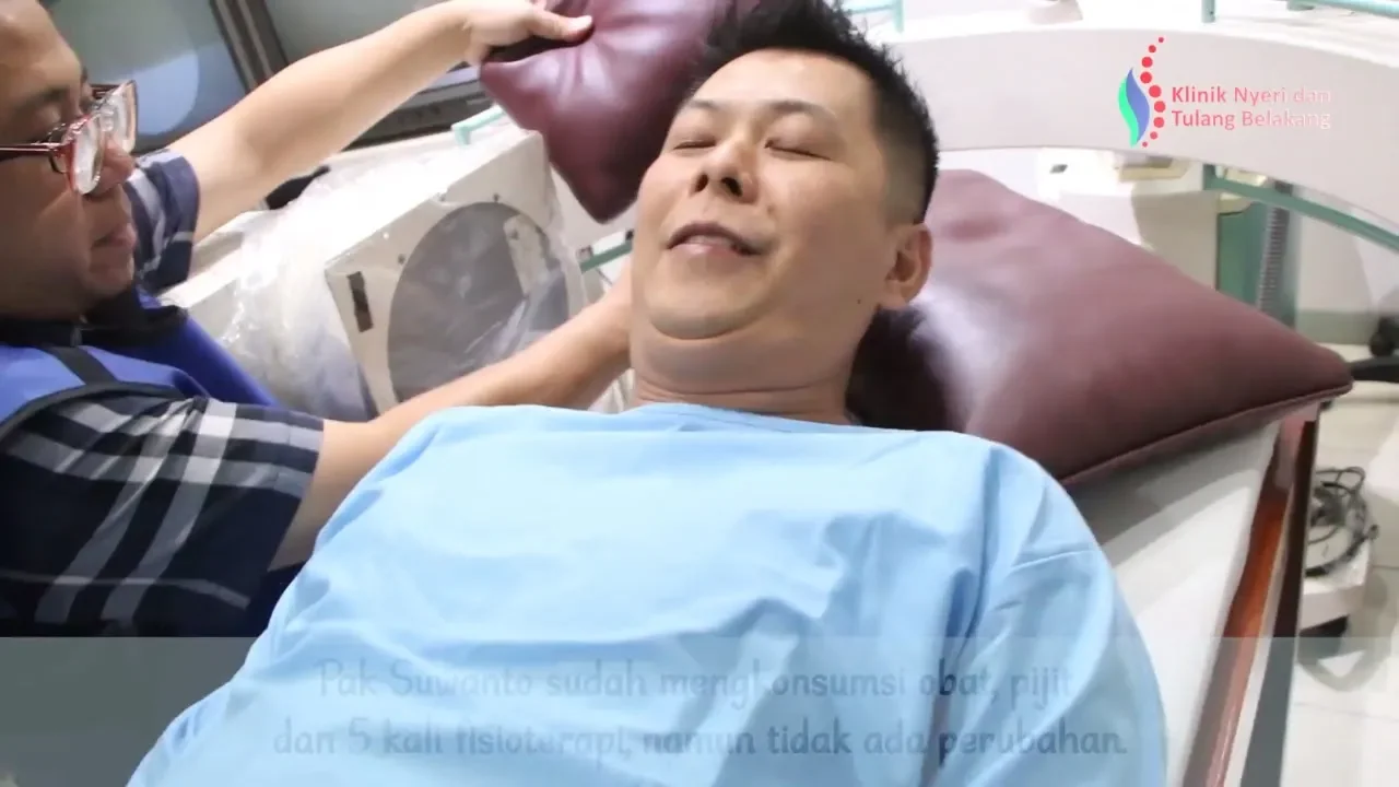 7 Tahun Berbaring Karena HNP / Syaraf Kejepit / Saraf Terjepit bisa Diatasi Dengan Endoscopy. 