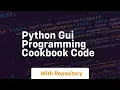 python gui programming cookbook code