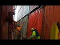 Container Ship Lashing - Nicolai Maersk