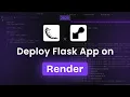 How to Deploy Flask app on Render Tutorial