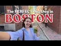 VLOG How to Spend the Perfect One Day in Boston Local Tips