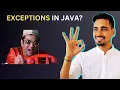 Checked and Unchecked Exceptions Compile time and Runtime Exception try catch finally throw throws