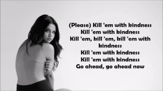 Selena Gomez Kill Em With Kindness Acoustic Lyrics 