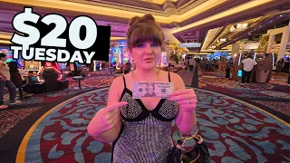 I Put 20 in 10 Slot Machines at Mandalay Bay Las Vegas