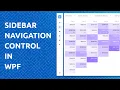 Sidebar Navigation In WPF