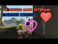 Lagu Player barbar ditemani 2 gadis mulus disquad rank || freefire