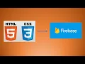 Connect an HTML webpage to a Firebase database for CRUD using vanilla JavaScript