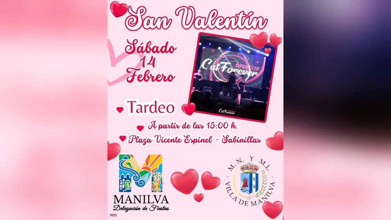 Celebra San Valentín con la delegación de Fiestas