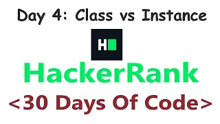 HackerRank 30 Days of Code c Day 4 Class vs Instance 2020
