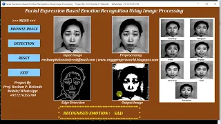 Python Code for Emotion Recognition Facial Expression Using Image Processing Python Source Code