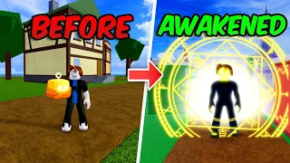 Fully Awakening Buddha In ONE Blox Fruits