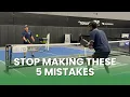 5 Pickleball Mistakes That Are Costing You Every Game And How To Fix Them