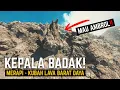 BATU LAVA “KEPALA BADAK” MERAPI — DETIK-DETIK SEBELUM AMBROL