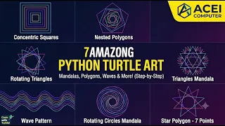 python turtle patterns python turtle art rotating triangles python turtle