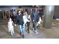 Seal And Erica Packer Nearly Run Into Heidi Klum At LAX