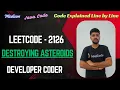 Destroying Asteroids LeetCode 2126 Greedy Java Code Developer Coder