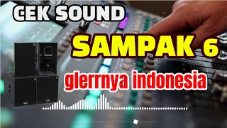 cek sound untuk pembukaan di tempat hajatan gendhing sampak 6 2025