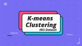 K-means clustering in Python - Iris dataset