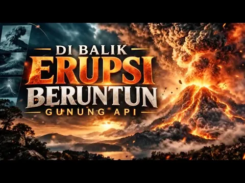 Di Balik Erupsi Beruntun Gunung Api