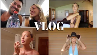 VLOG | Montana Wedding, Tanning Routine, Travel with me