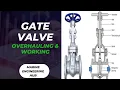 Gate valve Parts Explanations Overhauling Types of Gate valve Application