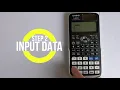 Casio Classwiz FX 991EX Linear Interpolation Step by Step Tutorial