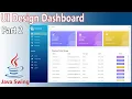 Java UI Design - Dashboard Part 2