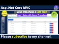 CRUD Operations with ASP NET Core ADO NET Insert Data with SQL Stored Procedure in NET 7 0