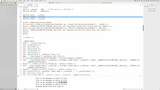 C Programming - Writing Formatted Strings to a FILE