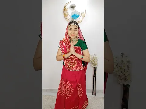 Rajputi Poshak Look Using Saree ❤️ | Try This Style