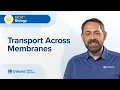 MCAT Biology Cell Transport Across Membranes