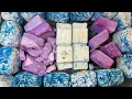 Lagu Thick Pasted Blocks , Purple Color chalk and Dusty Reforms | Oddly Satisfying 