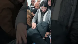 وداع مؤثر لعائلة الشهيد الأسير المحرر خالد الصيفي  الذي ارتقى بعد أسبوع من الإفراج عنه من السجون دندنها